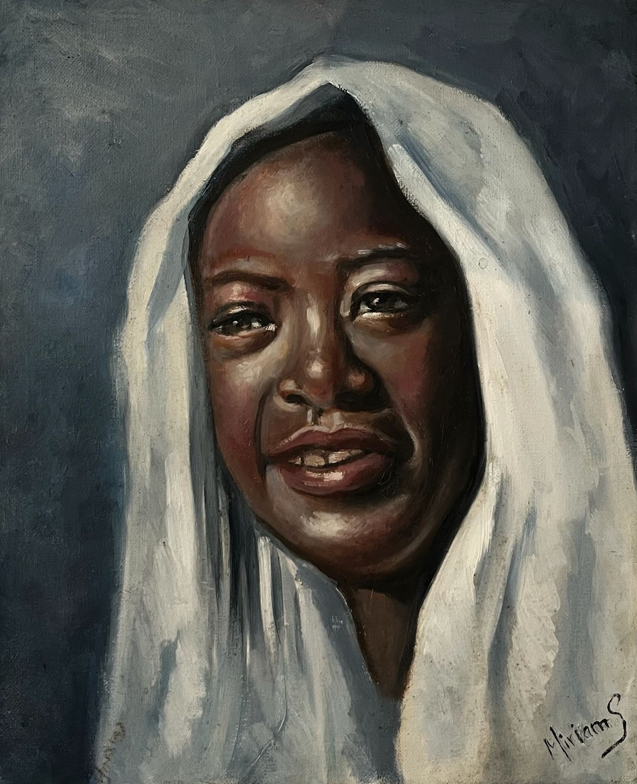 Lady with the White Veil