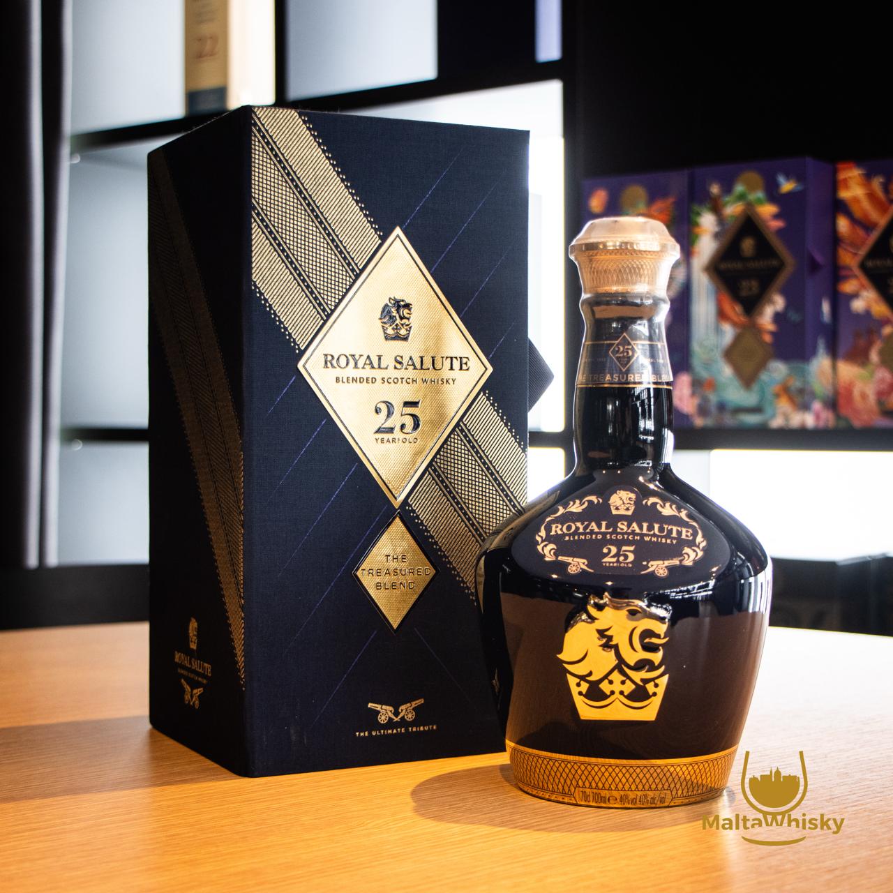 Chivas Regal Royal Salute 25 Year Old The Treasured Blend 70cl