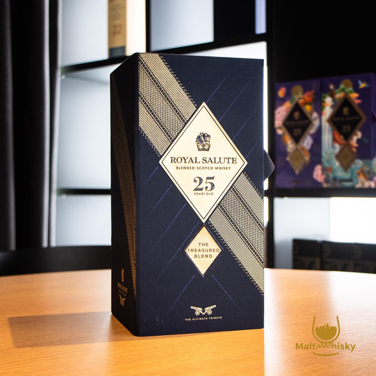 Chivas Regal Royal Salute 25 Year Old The Treasured Blend 70cl