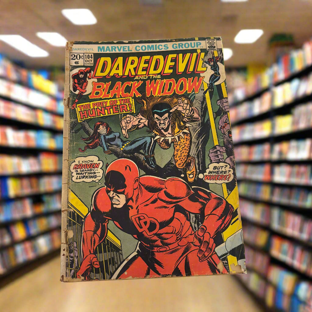 DAREDEVIL AND THE BLACK WIDOW #104 MARVEL COMICS 1973