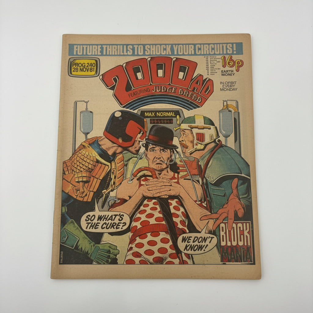 2000Ad 28 Nov 1981 Prog 240