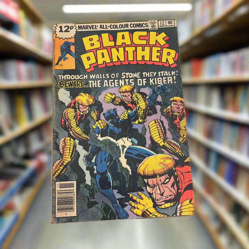 1978 Marvel Comics Black Panther #12 Nov Beware The Agents Of Kiber!