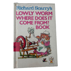 Lowly Worm Where Does It Come From Book?