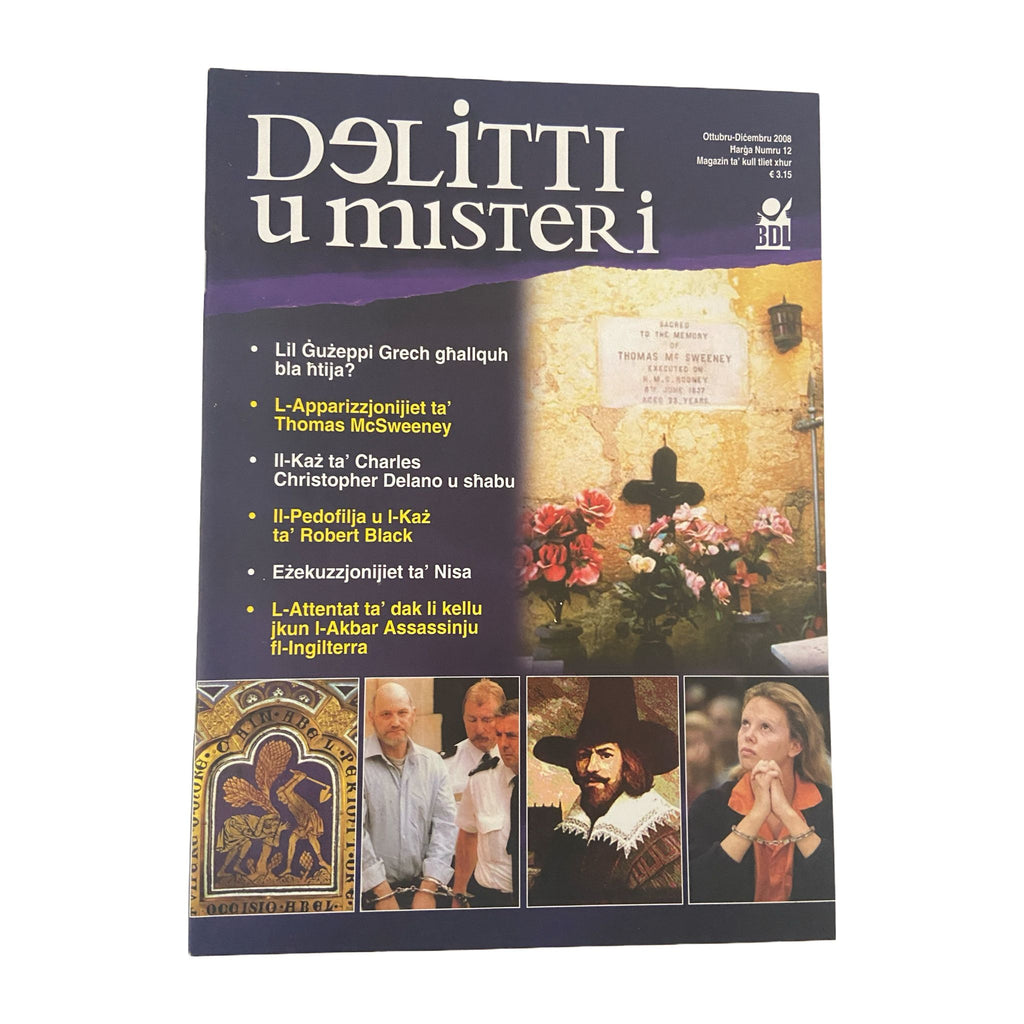 Delitti U Misteri (Harga Numru 12)