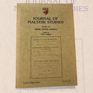 Journal Of Maltese Studies