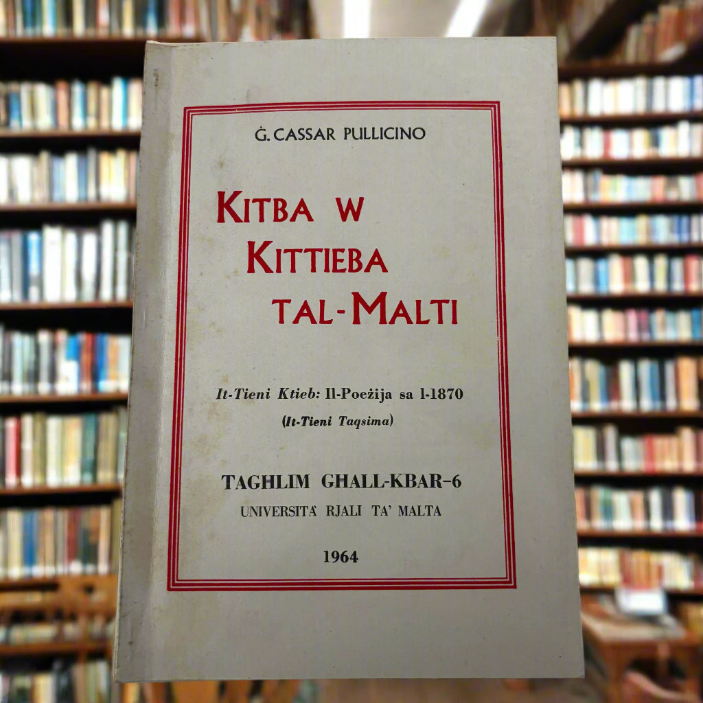 Kitba W Kittieba Tal-Malti (Tieni Taqsima)