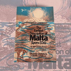 The Earliest Description Of Malta (Lyons 1536)