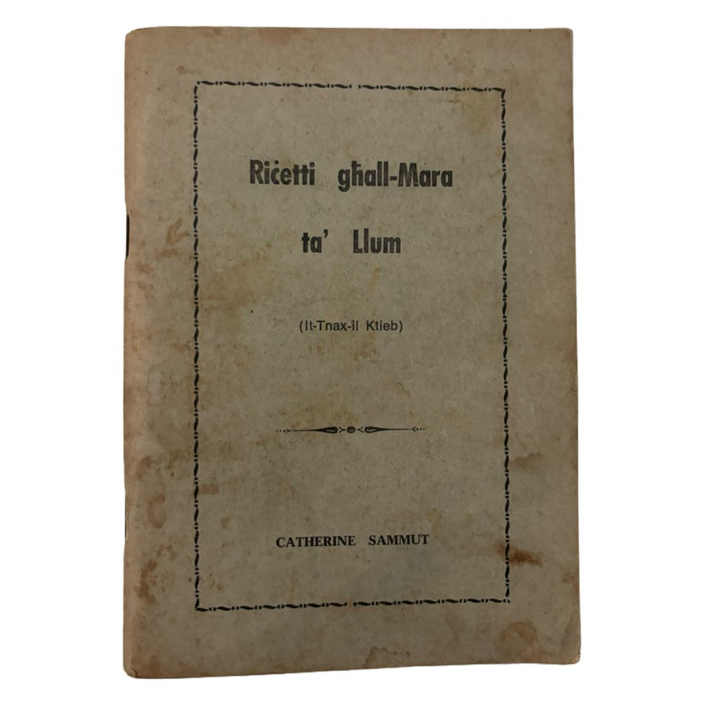 Ricetti Ghall-Mara Ta` Llum