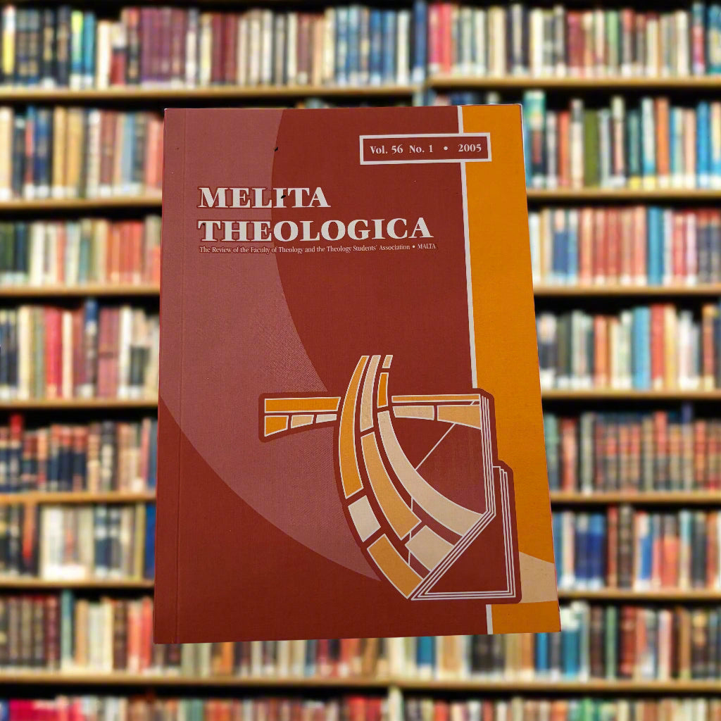 Melita Theologia Vol.56 No.1 2005