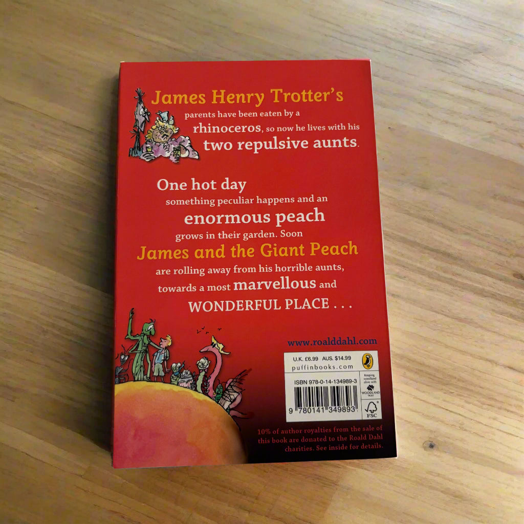 Ronald Dahl James And The Giant Peach