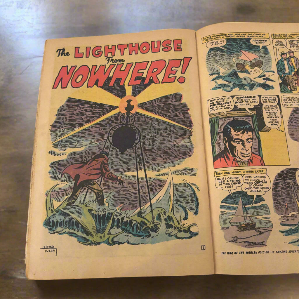 MARVEL COMICS. CREATURES ON THE LOOSE THONGOR THE LIZARD-HAWKS! JULY #24