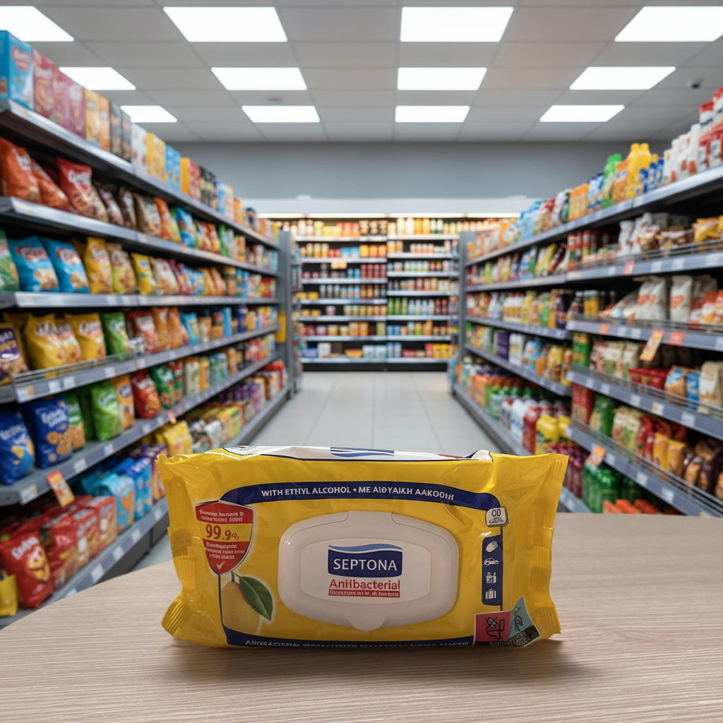 Septona Antibacterial Wipes 60