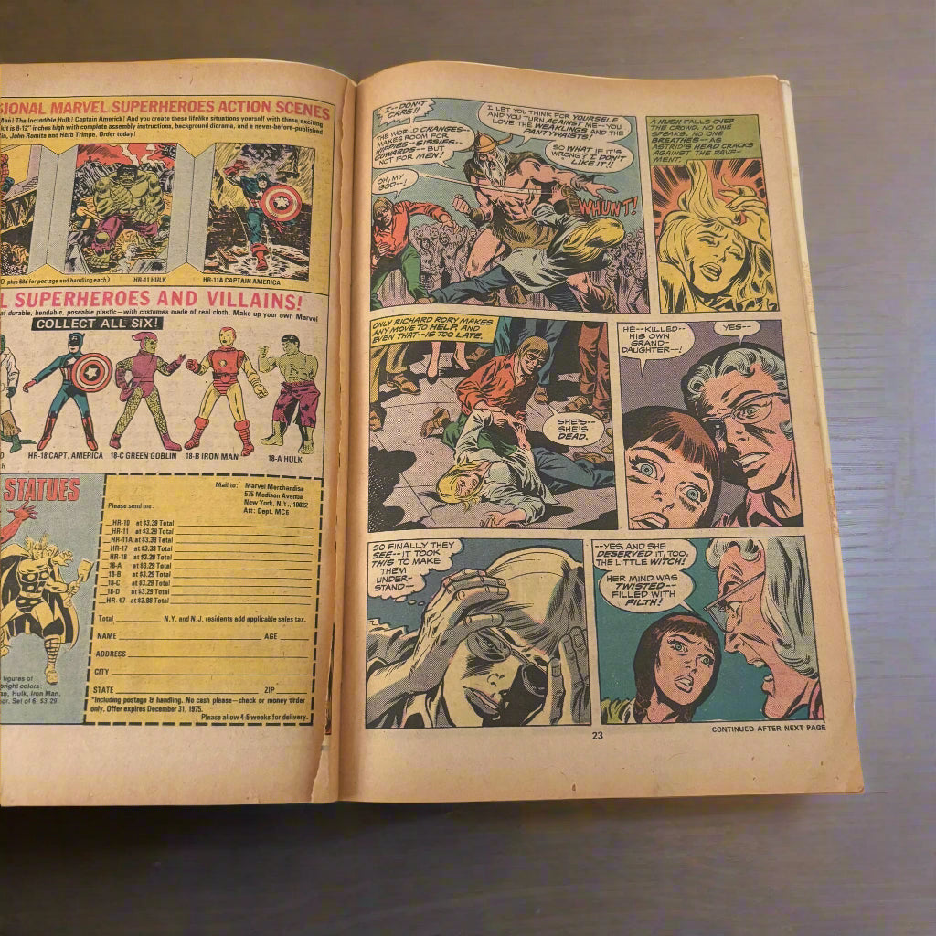 Man-Thing #18 (Marvel Comics June 1975)