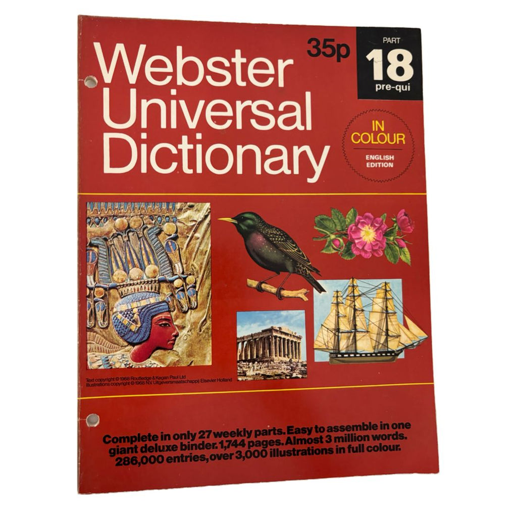 Webster Universal Dictionary 18