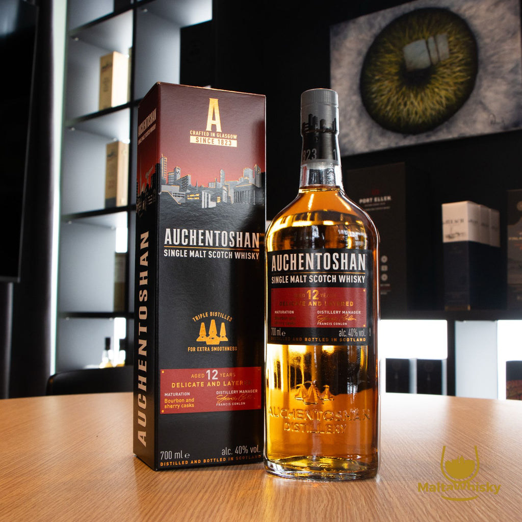 Auchentoshan 12 Year Old Whisky 70cl