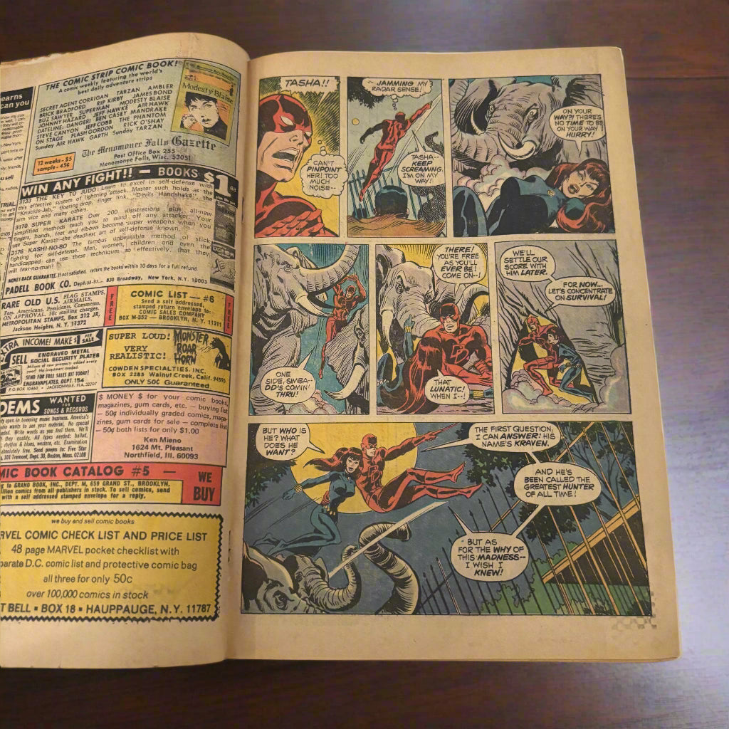 DAREDEVIL AND THE BLACK WIDOW #104 MARVEL COMICS 1973