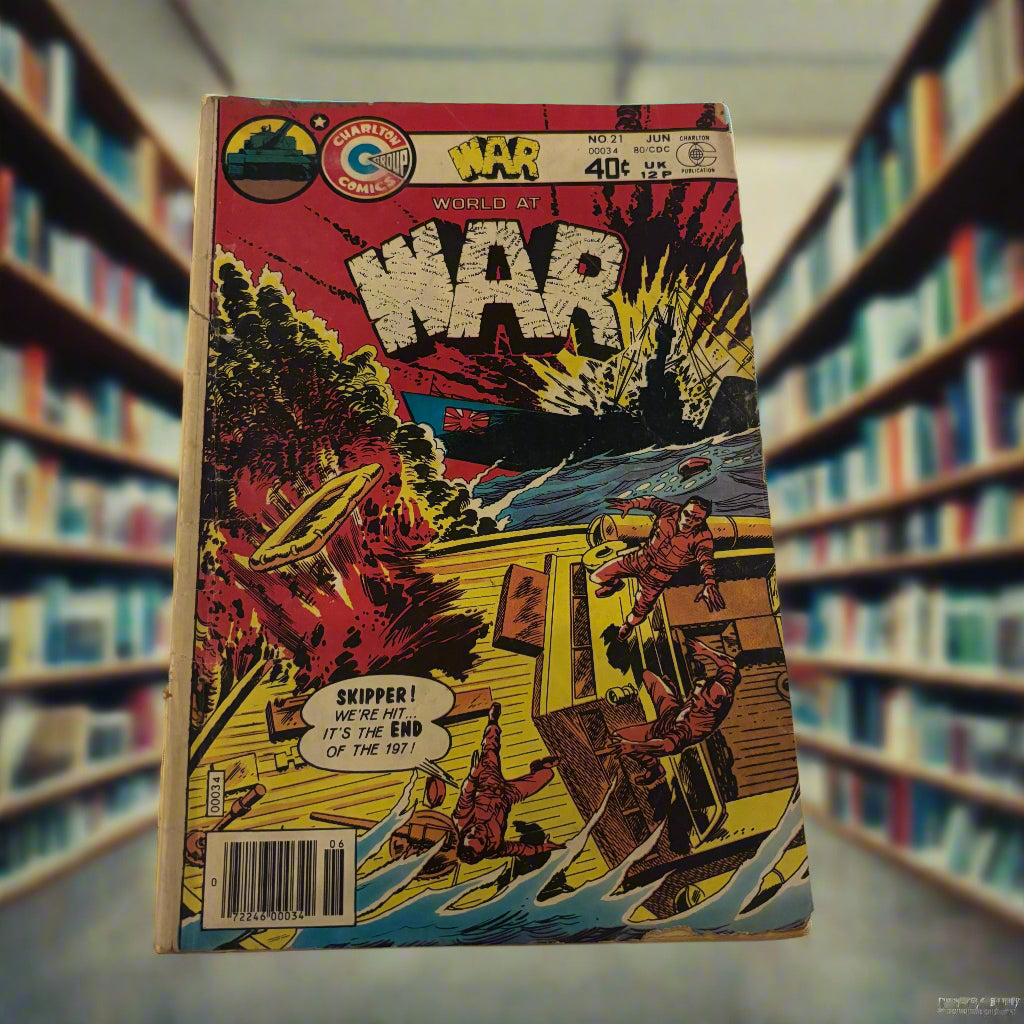 world at war 21 charlton comics group