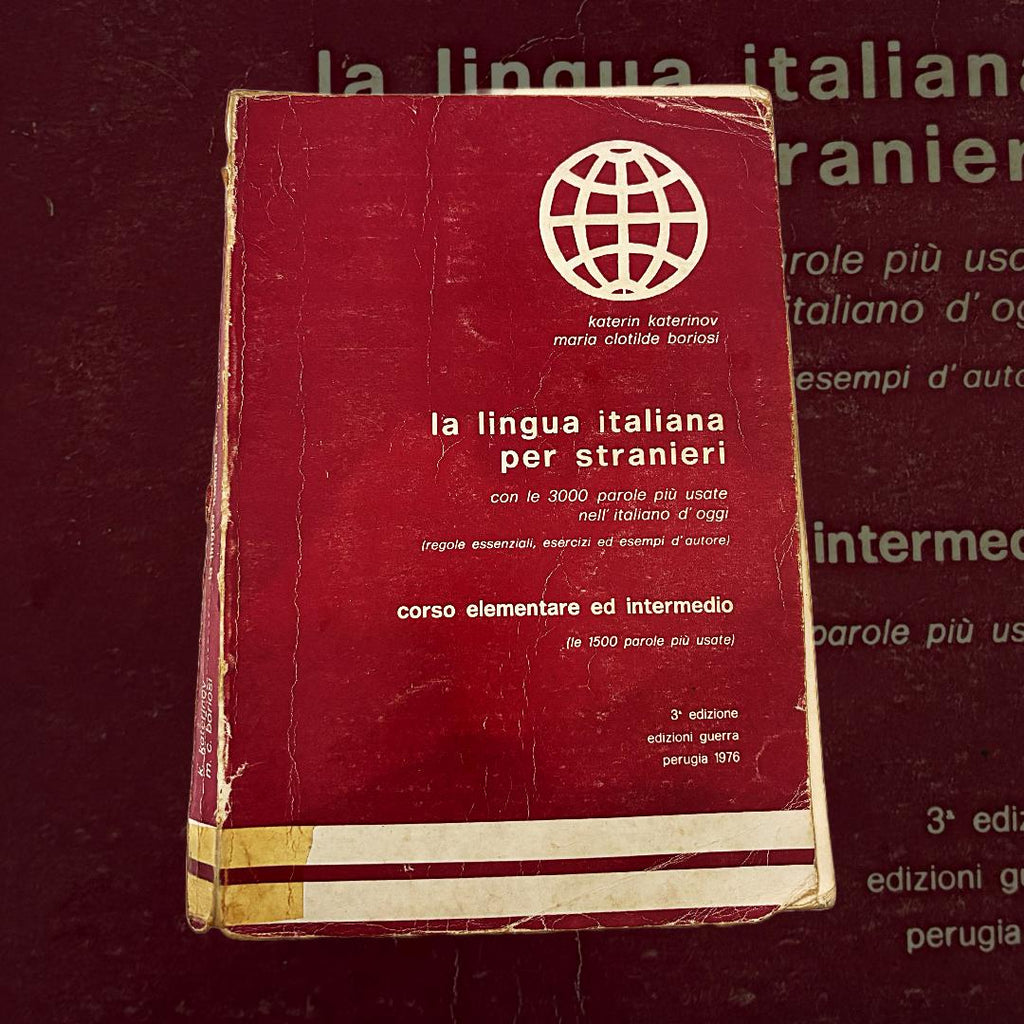 La Lingua Italiana Per Stranieri