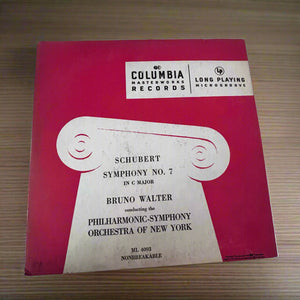 Schubert Symphony No.7 In C Major - Vinyl