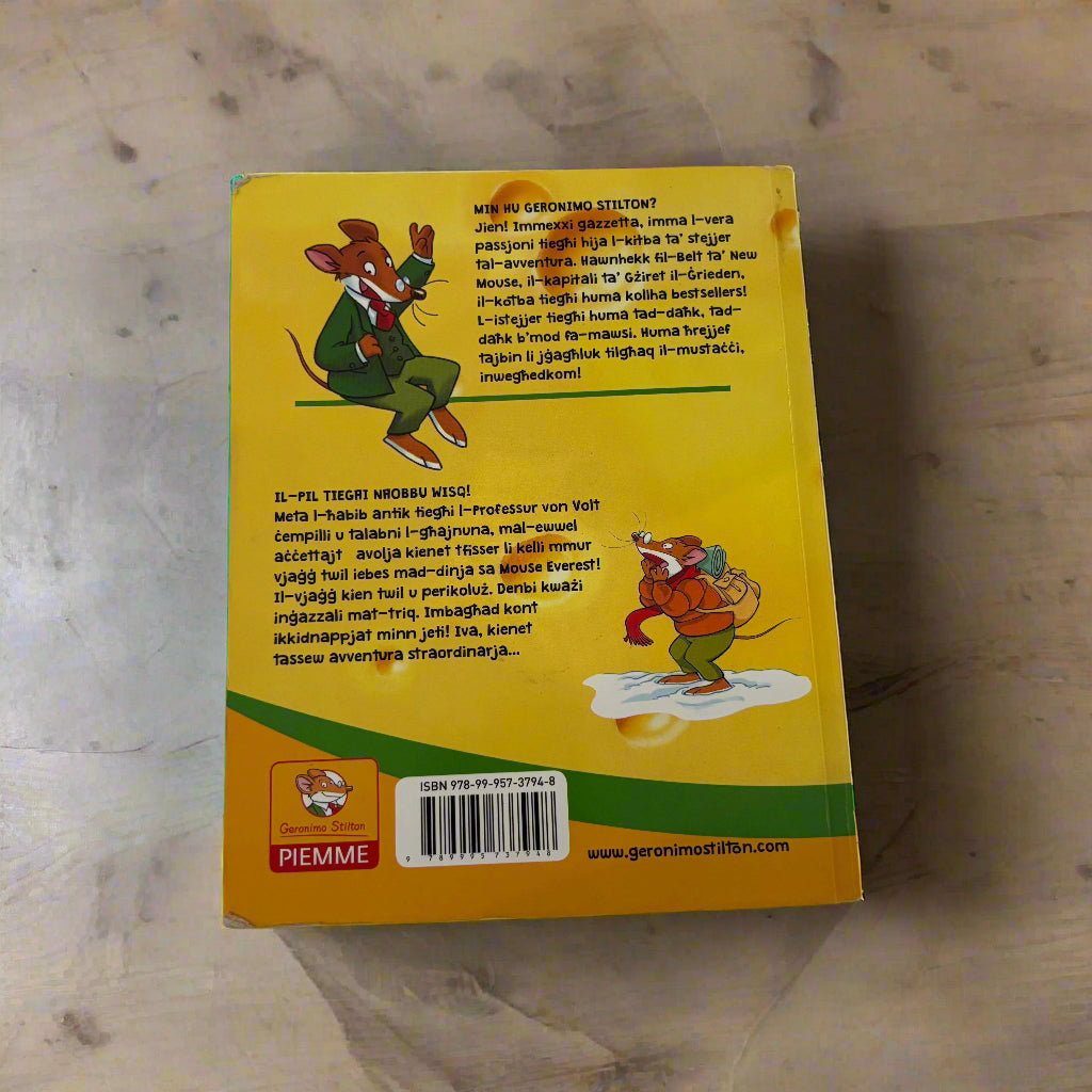 Geronimo Stilton : Il-Pil Tieghi Nhobbu Wisq!