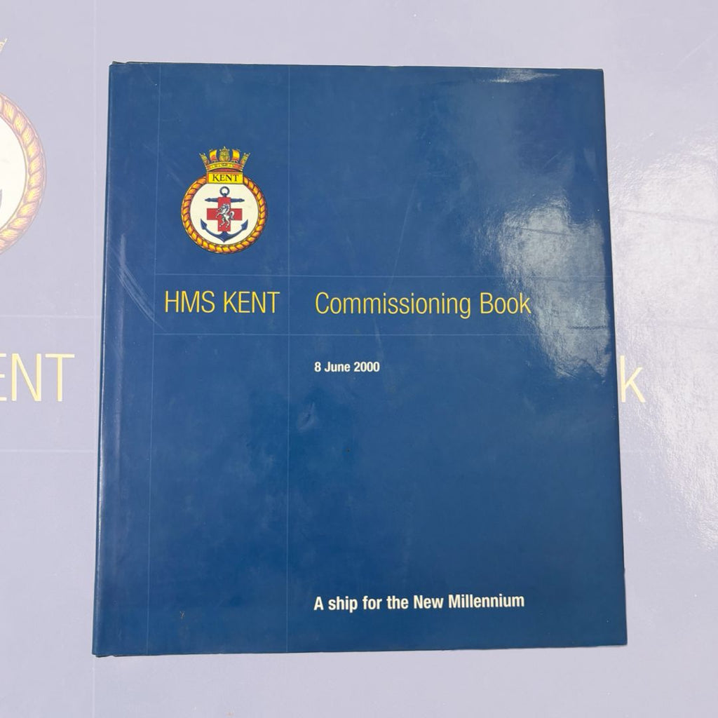 HMS Kent Commissioning Book 8 June 2000