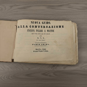 Nuova Guida Alla Conversazione Italiana Inglese E Maltese