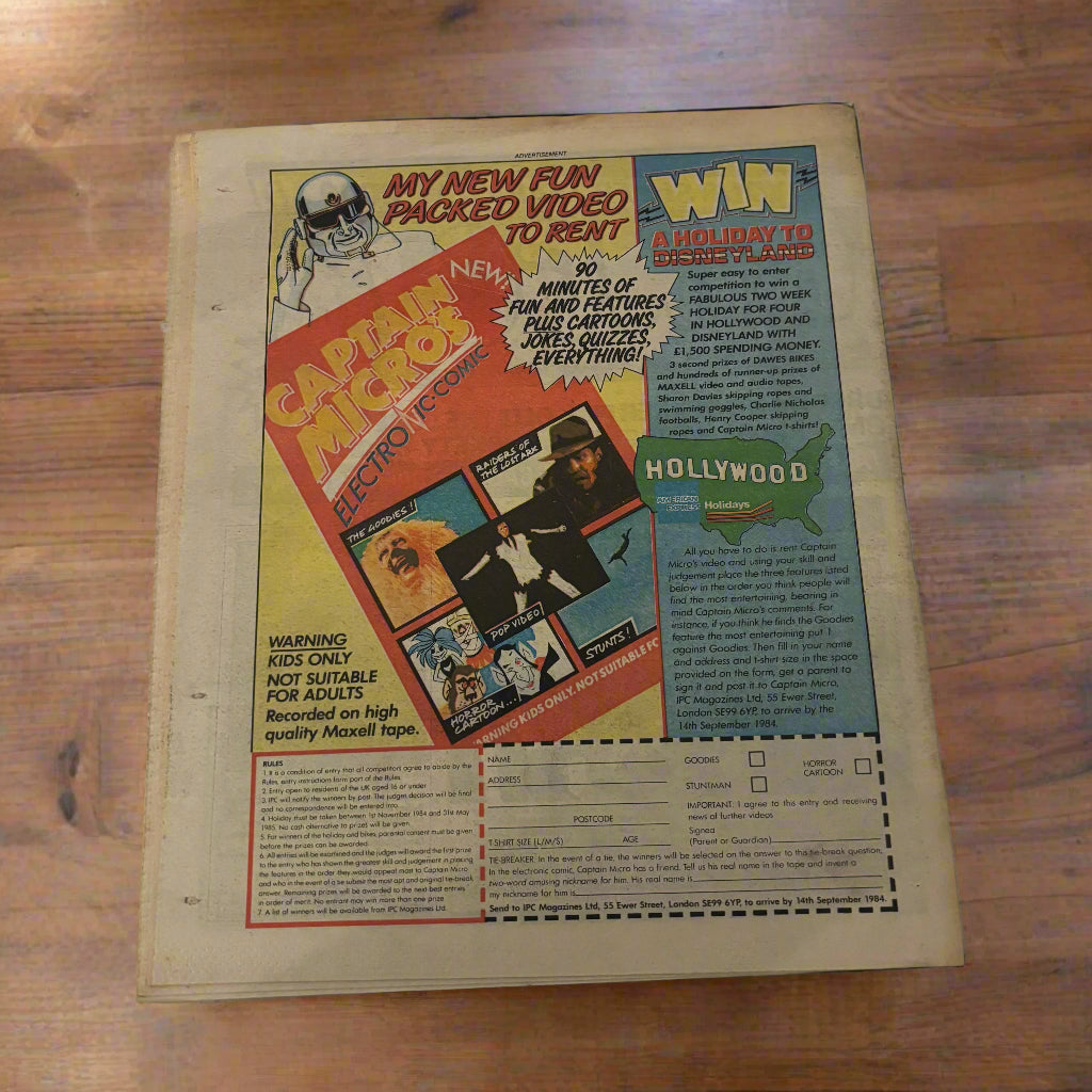 2000 AD Prog #371 UK Comic book Magazine Size Judge Dredd 5 CT13