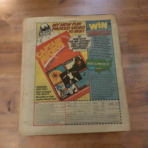 2000 AD Prog #371 UK Comic book Magazine Size Judge Dredd 5 CT13