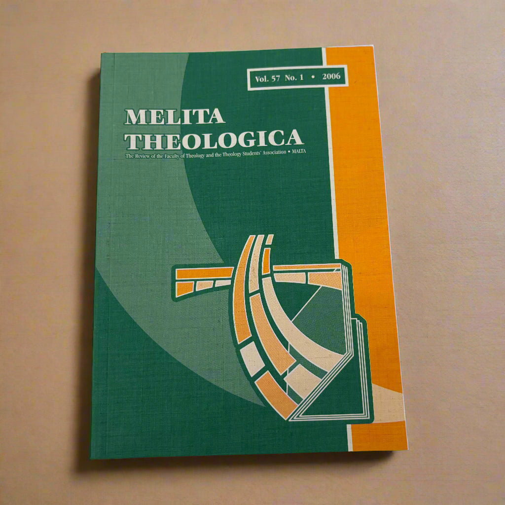 Melita Theologia Vol.57 No.1 2006