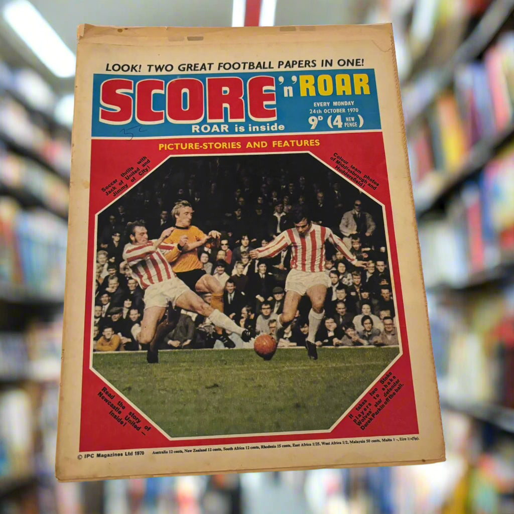 Score n Roar 24th October 1970 - IPC Magazines Ltd UK Comic