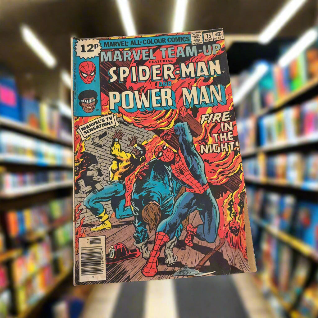 Marvel Team-up #75 Featuring Spider-man and Power Man November 1978 Comic – January 1, 1978