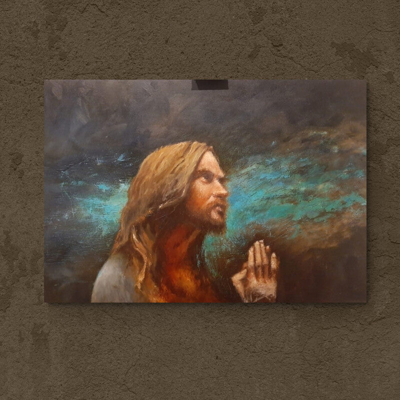 Jesus praying