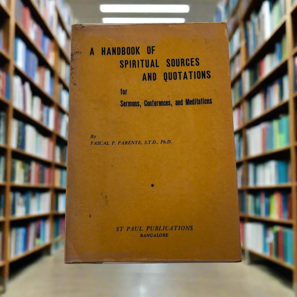 A Handbook Of Spiritual Sources And Quotations