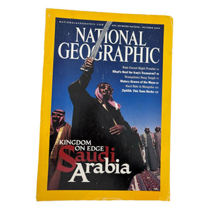 The National Geographic  Magazine October 2003