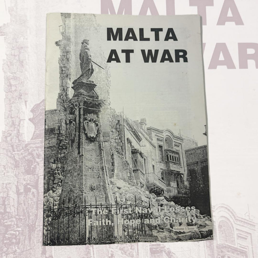 Malta At War The First Naval Losses Faith, Hope And Charity