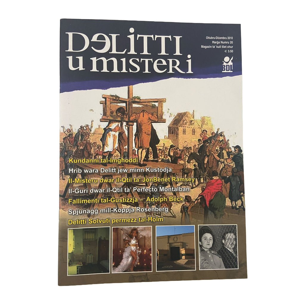 Delitti U Misteri (Harga Numru 20)