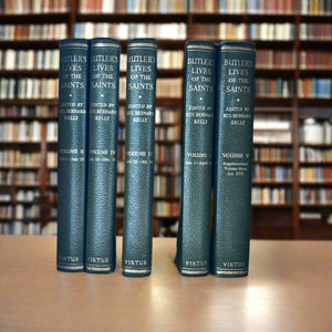 Butler`s Lives Of The Saints Set Of 5