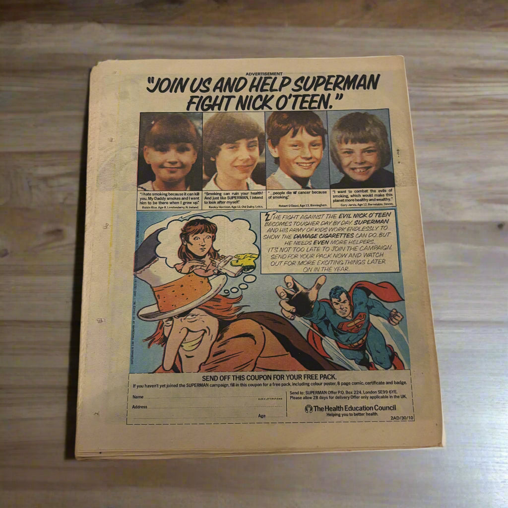 2000 AD PROGRAM 288 - JUDGE DREDD - 1982