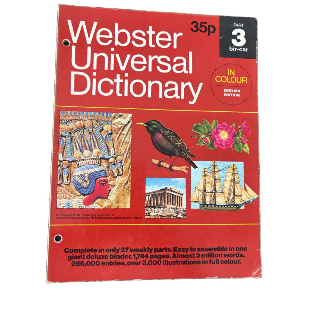 Webster Universal Dictionary 3