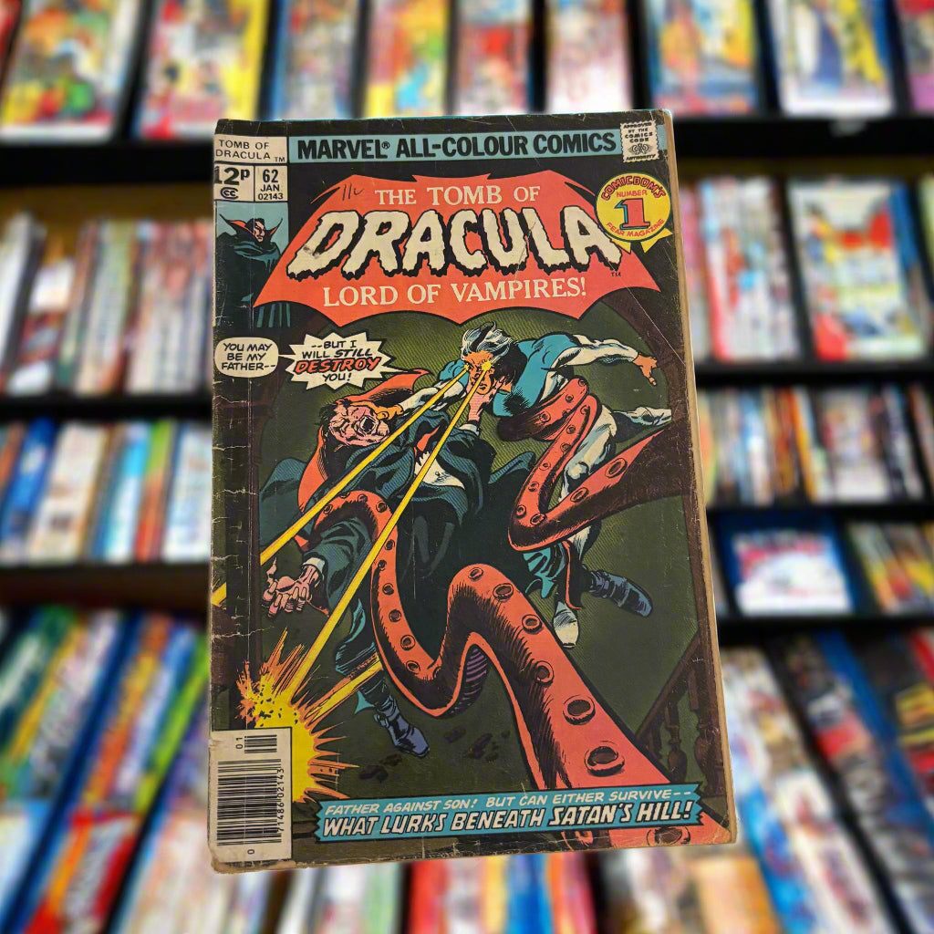 MARVEL COMICS - The Tomb of DRACULA LORD OF VAMPIRES! NO 62