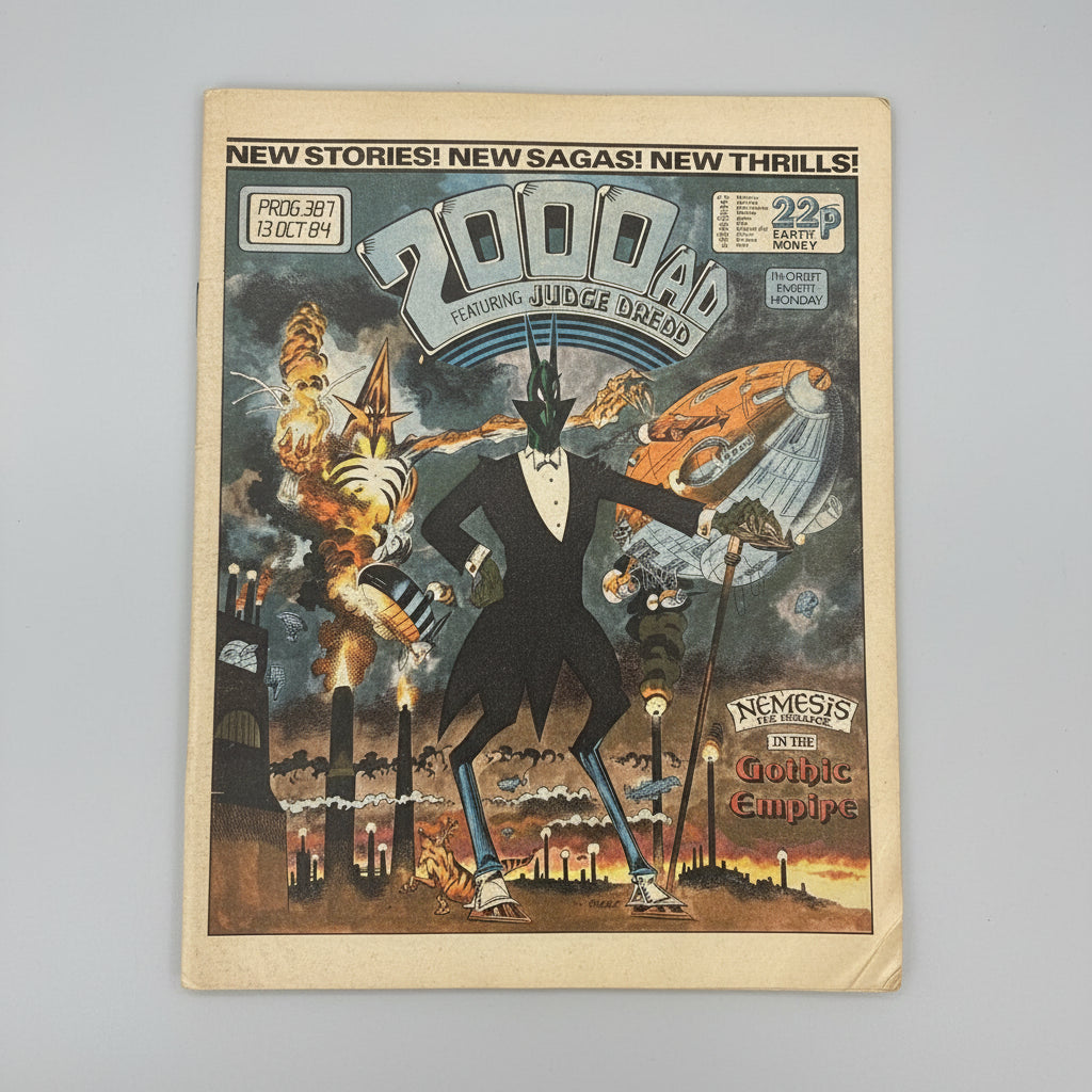 2000Ad 13 Oct 1984 Prog 387