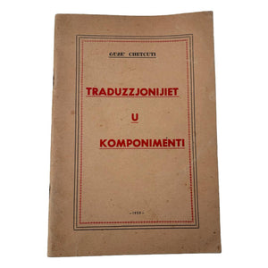 Traduzzjonijiet U Komponimenti