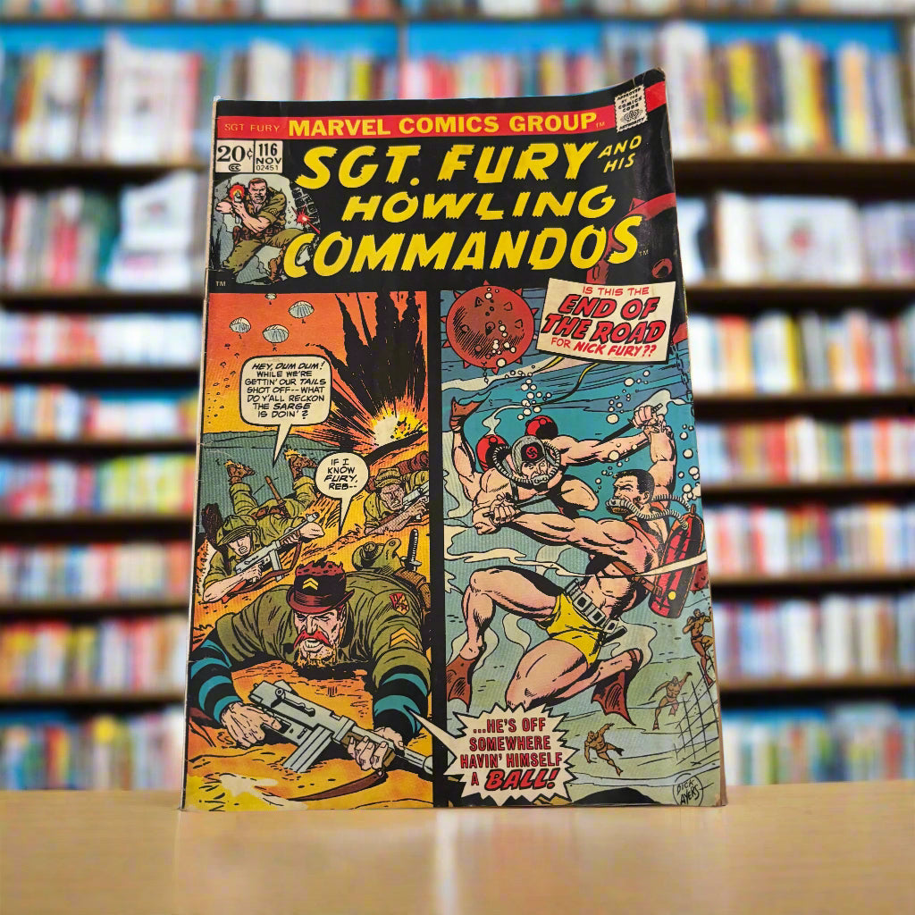 SGT. FURY And his Howling Commandos #116 MARVEL COMICS, BRONZE AGE, 1973
