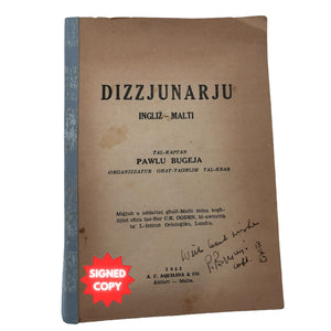 Dizzjunarju Ingliz-Malti