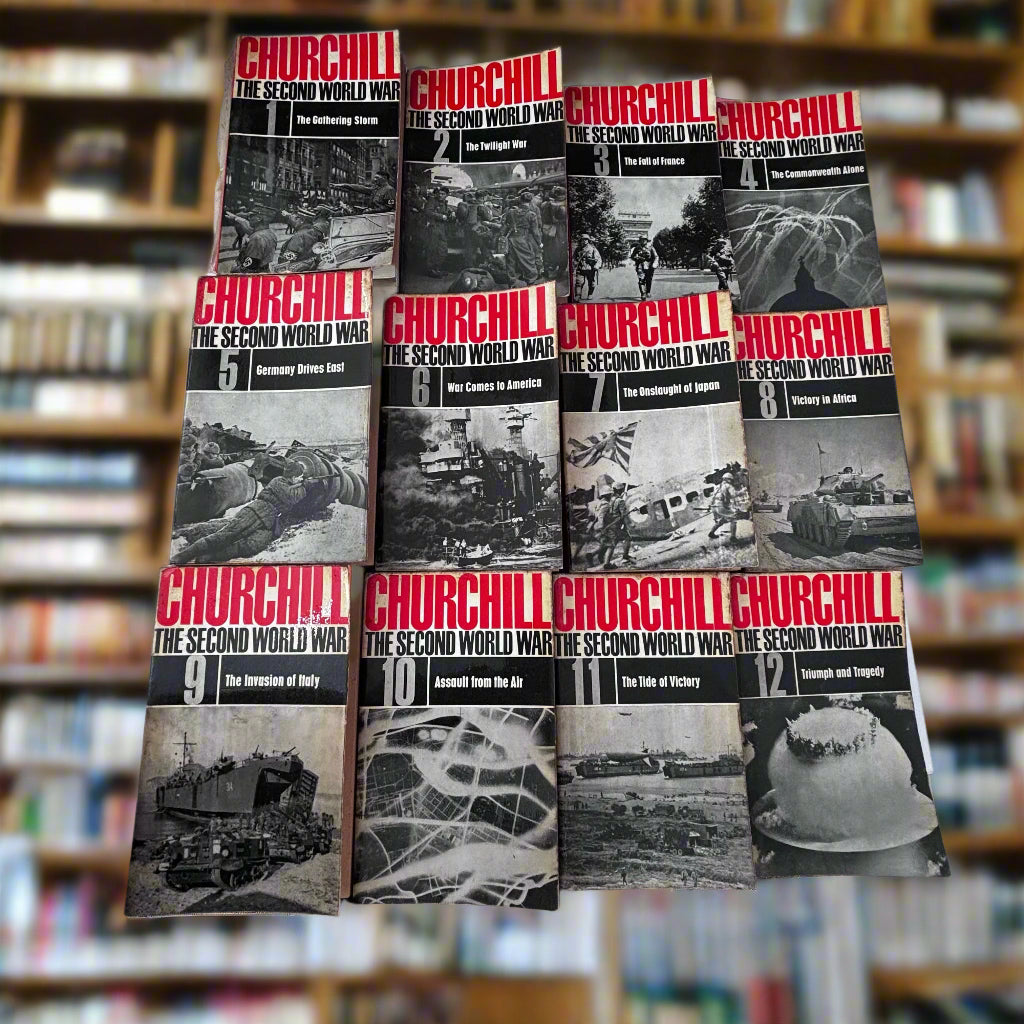 Churchill The Second World War Full paperback edition in twelve volumes