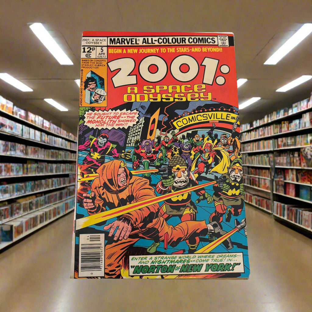 2001: A SPACE ODYSSEY #5 1977 Marvel Comics