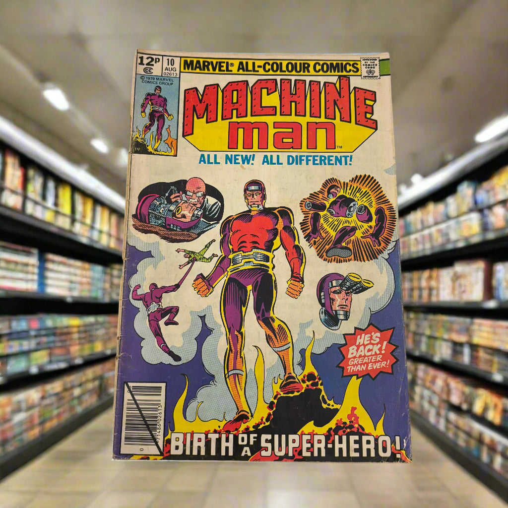 Machine Man (1978 1st Series) #10