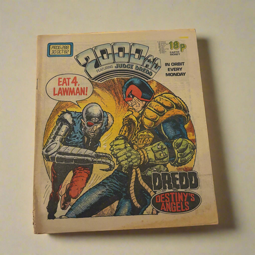 2000 AD PROGRAM 288 - JUDGE DREDD - 1982