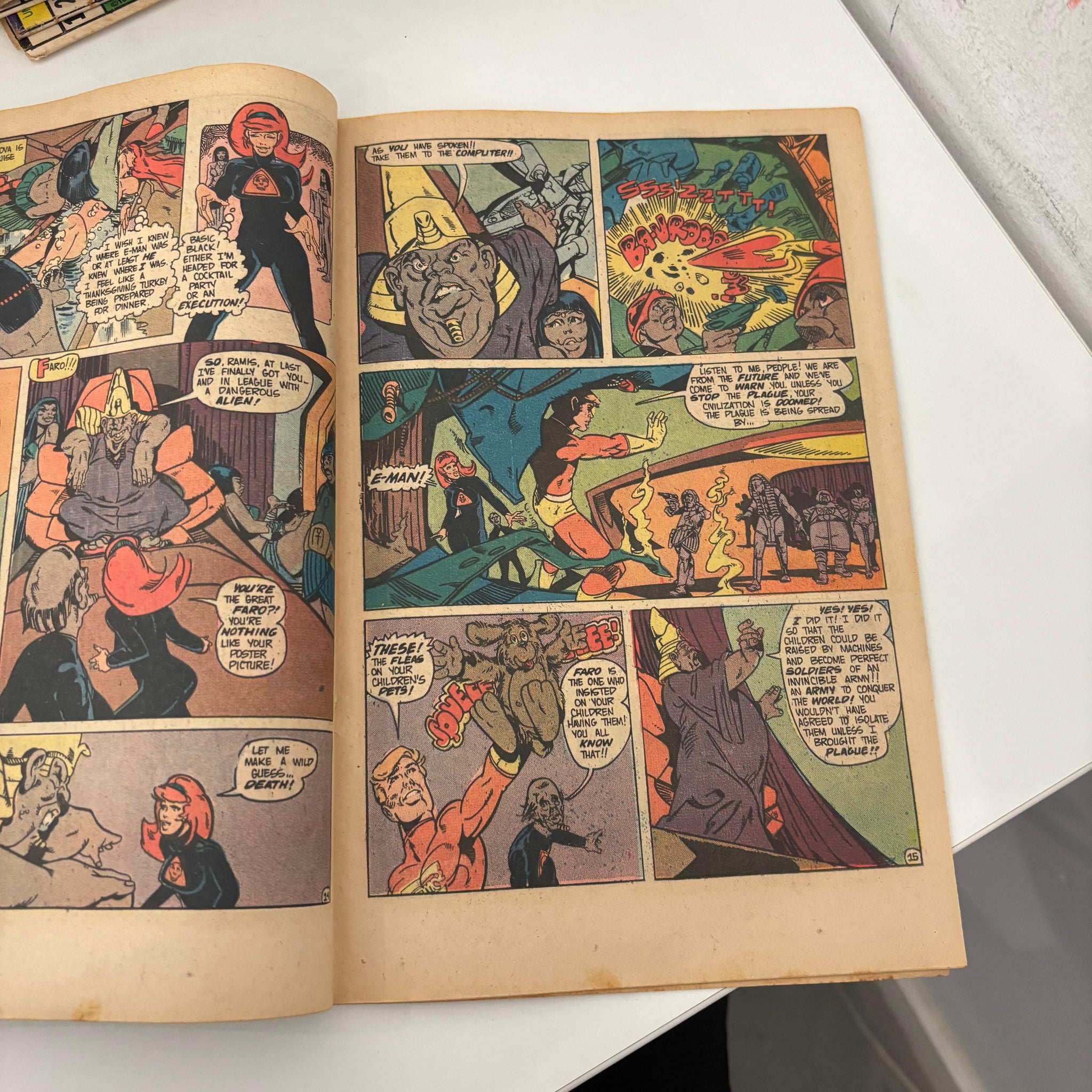E-Man #4 By Charlton Comics (1974)
