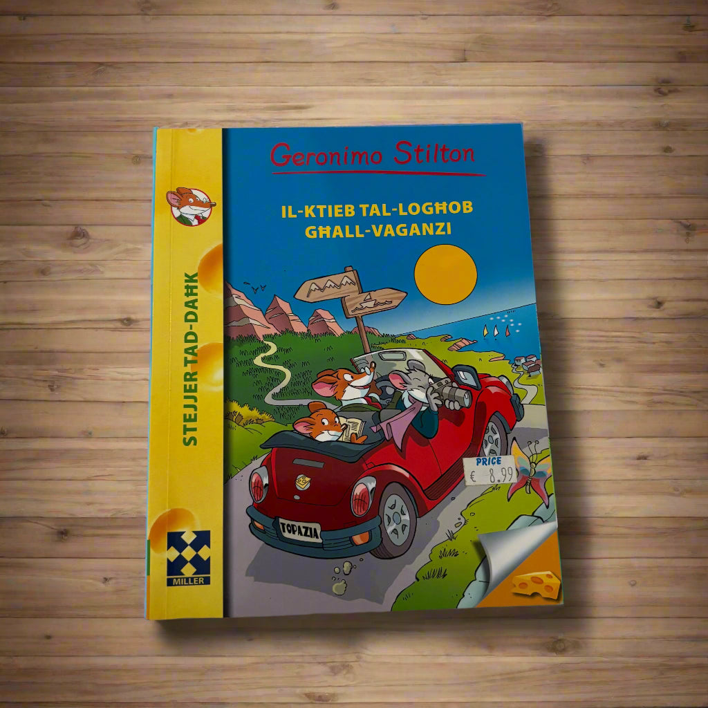 Geronimo Stilton : Il-Ktieb Tal-Loghob Ghall-Vaganzi